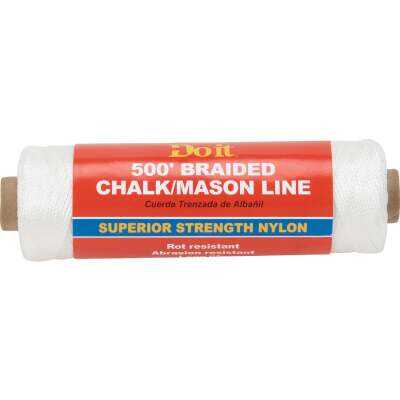Do it Best 500 Ft. Braided Nylon Chalk/Mason Line